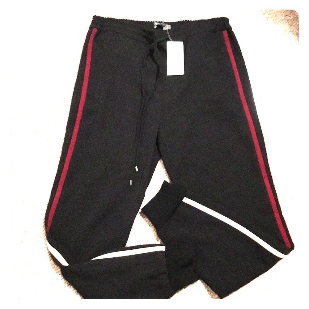 NWT Vince stripe drawstring pants size S $295