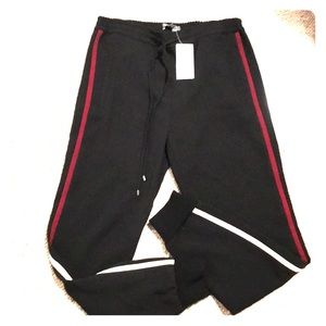 NWT Vince stripe drawstring pants size S $295