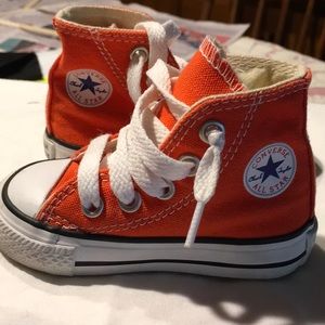 Infant high top converse sneakers