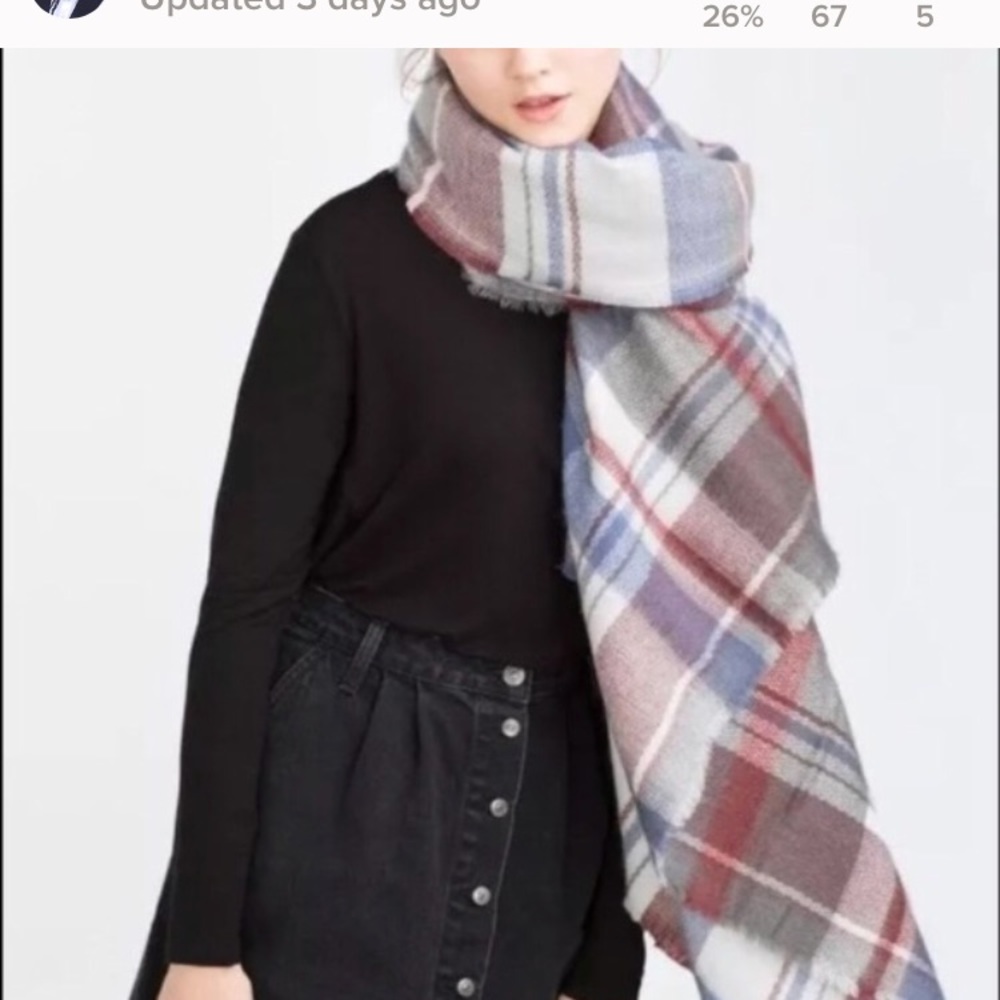 Zara blanket scarf