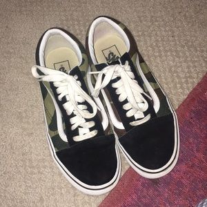 camo vans