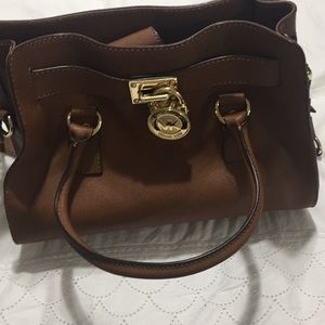 Michael Kors camel color handbag
