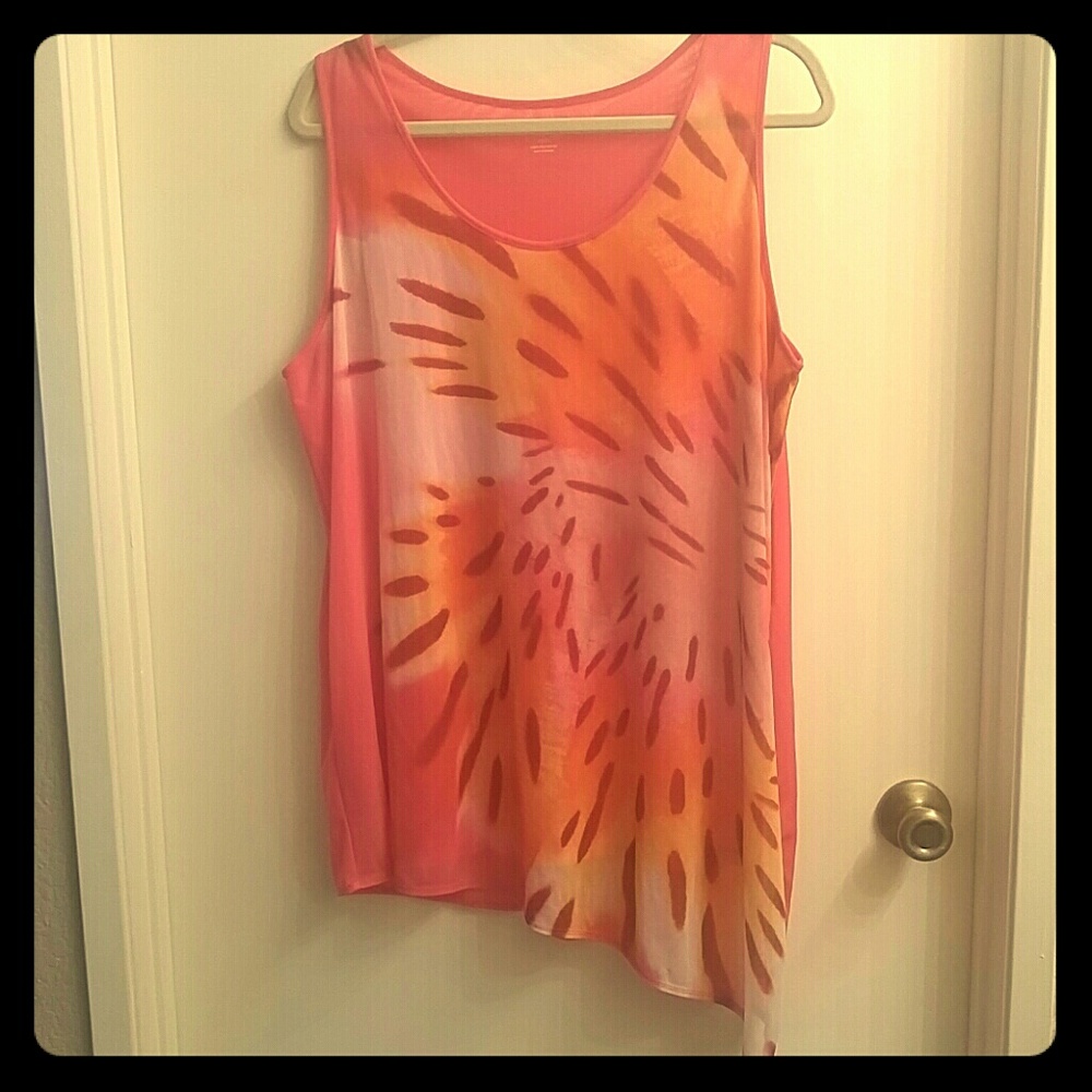 🎽LaneBryant- asymmetric top 18/20