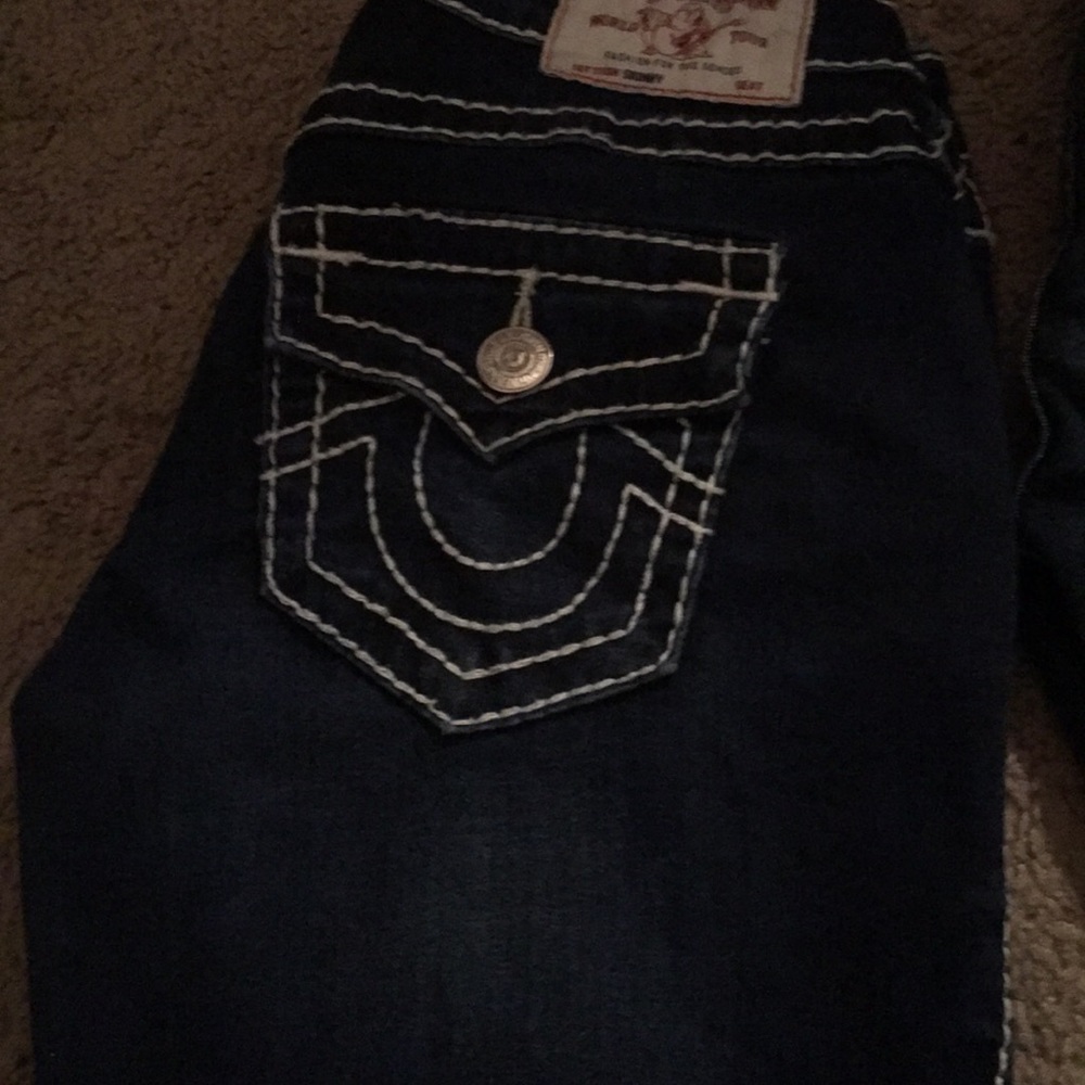 True religion blue denim jeans