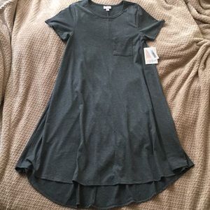 Solid Gray LuLaRoe Carly