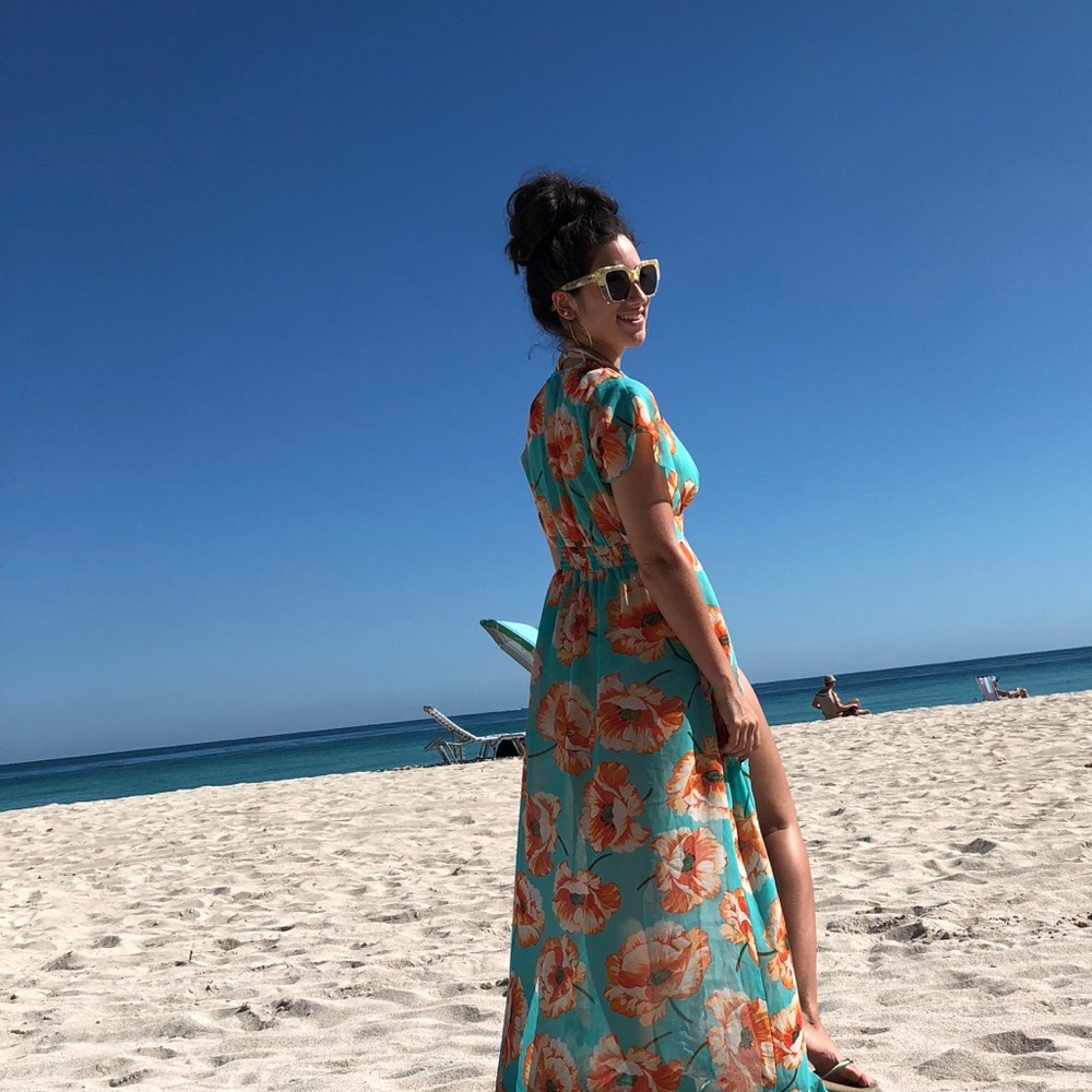 Beach Cover Up! Beautiful, only worn twice!