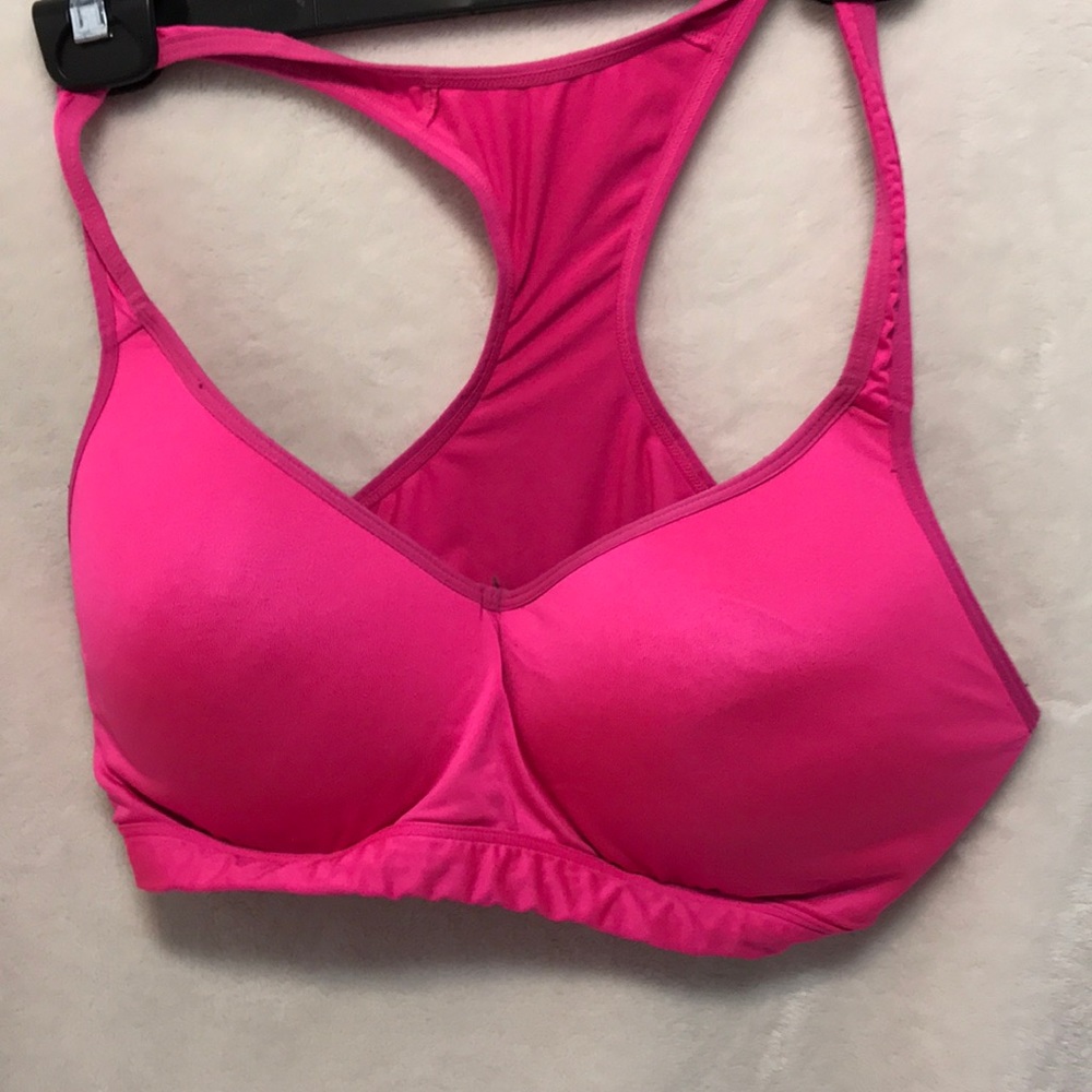 Pink Sports Bra