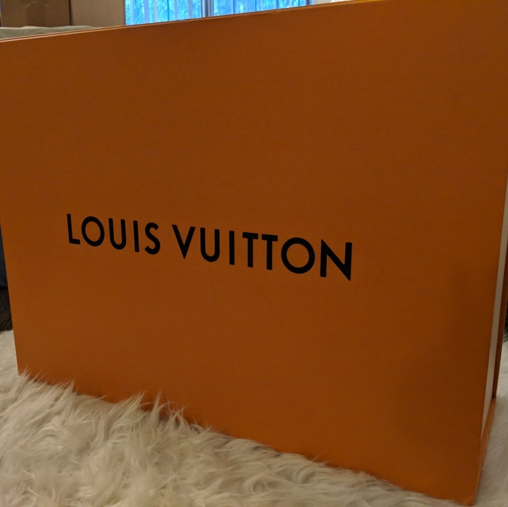 SOLD ** Louis Vuitton Box 23" x 17" x 7.5"