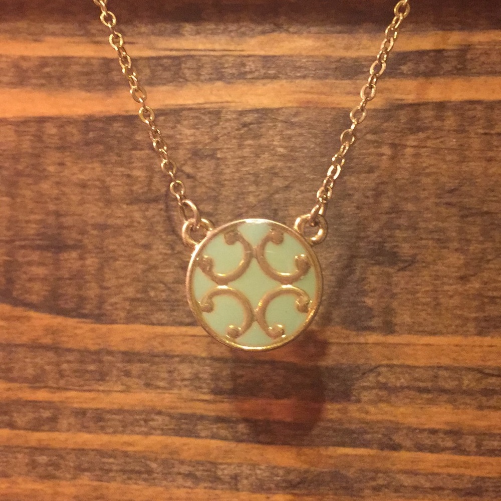 SALE!!! Teal and gold fashion necklace! ❤️