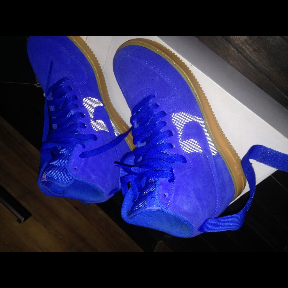All blue air forces