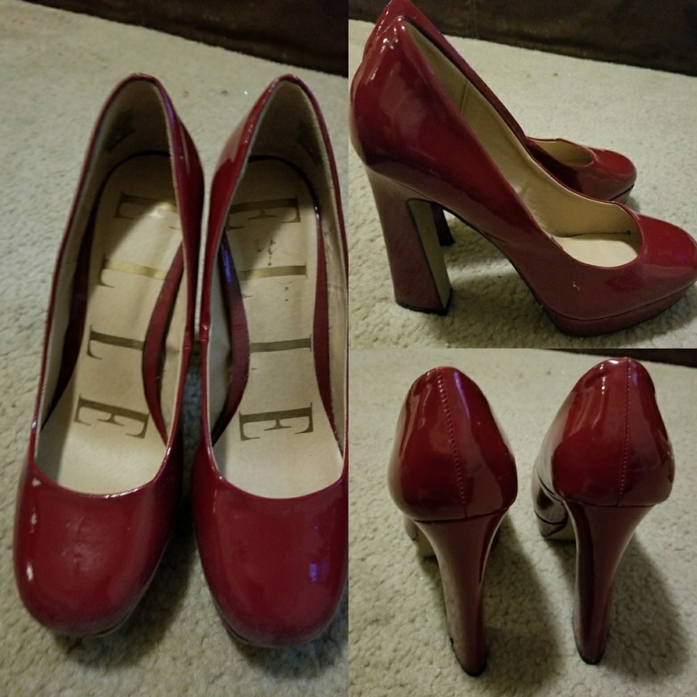 Red Pump Heels