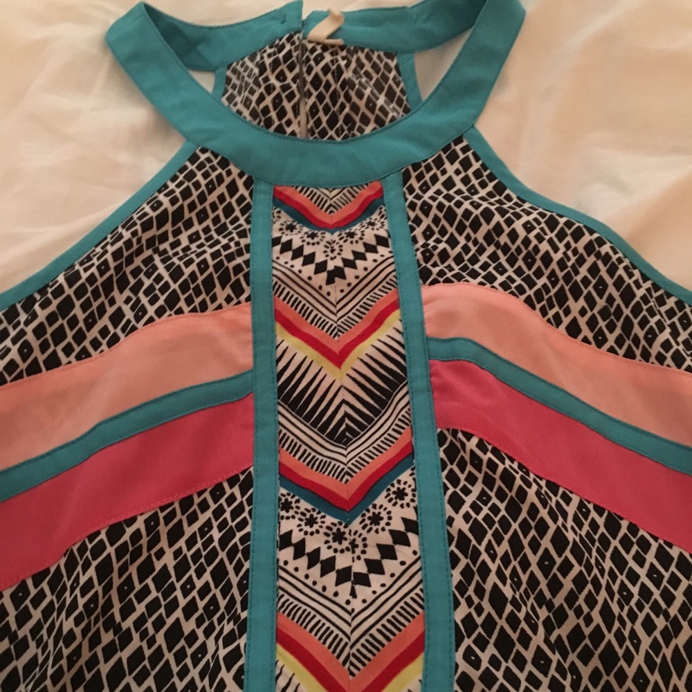 Ripcurl Hi-Low Patterned Dress