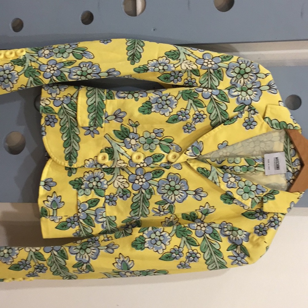 NWOT Moschino Flowered Blazer