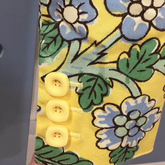 NWOT Moschino Flowered Blazer - Picture 4 of 5