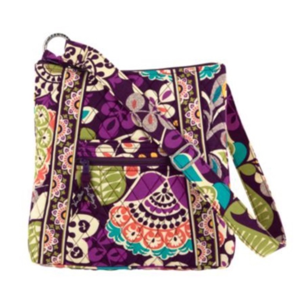 Vera Bradley Hipster Crossbody Purse (Plum Crazy)