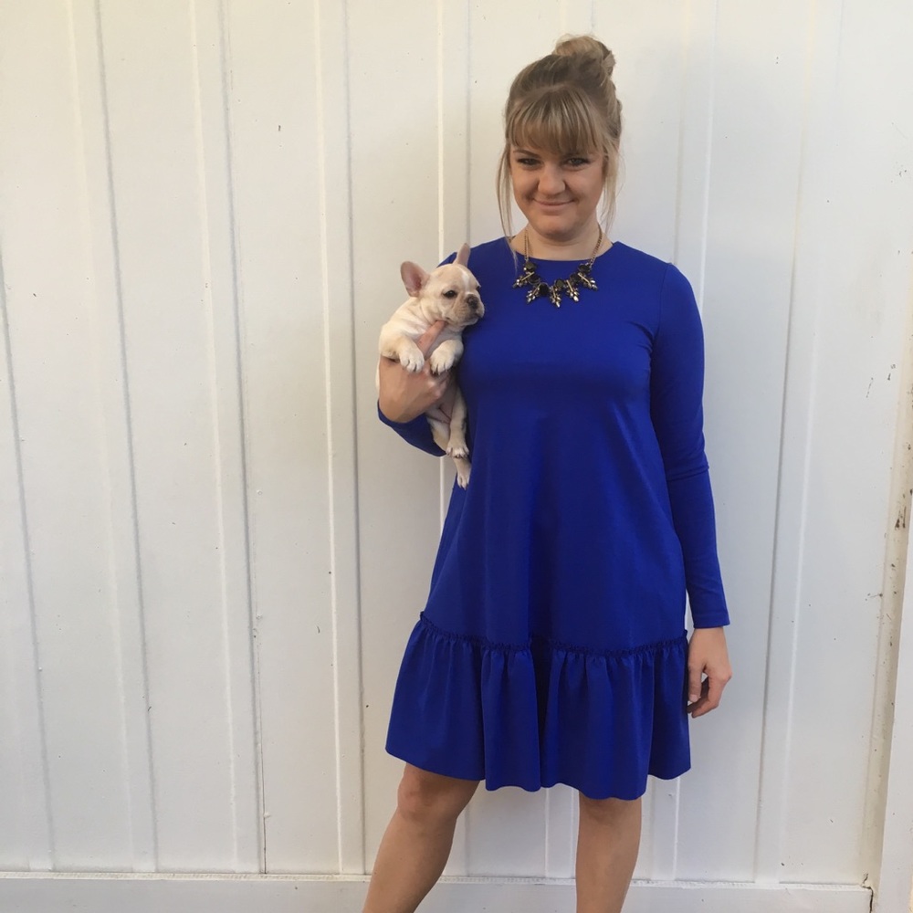 Banana Republic Royal Blue Chic Dress