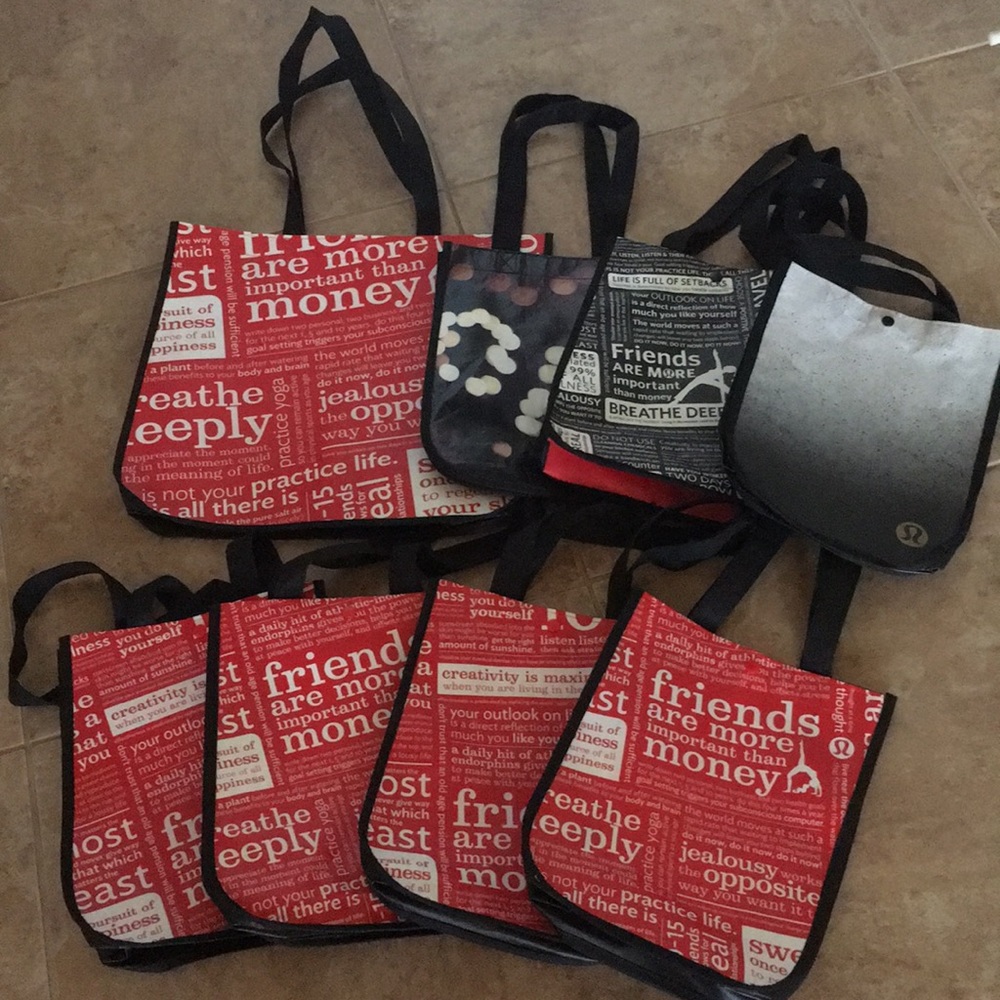 ❤️❤️Lululemon Shopping Bags♥️♥️