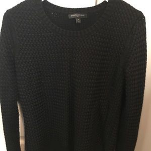 Basket weave sweater