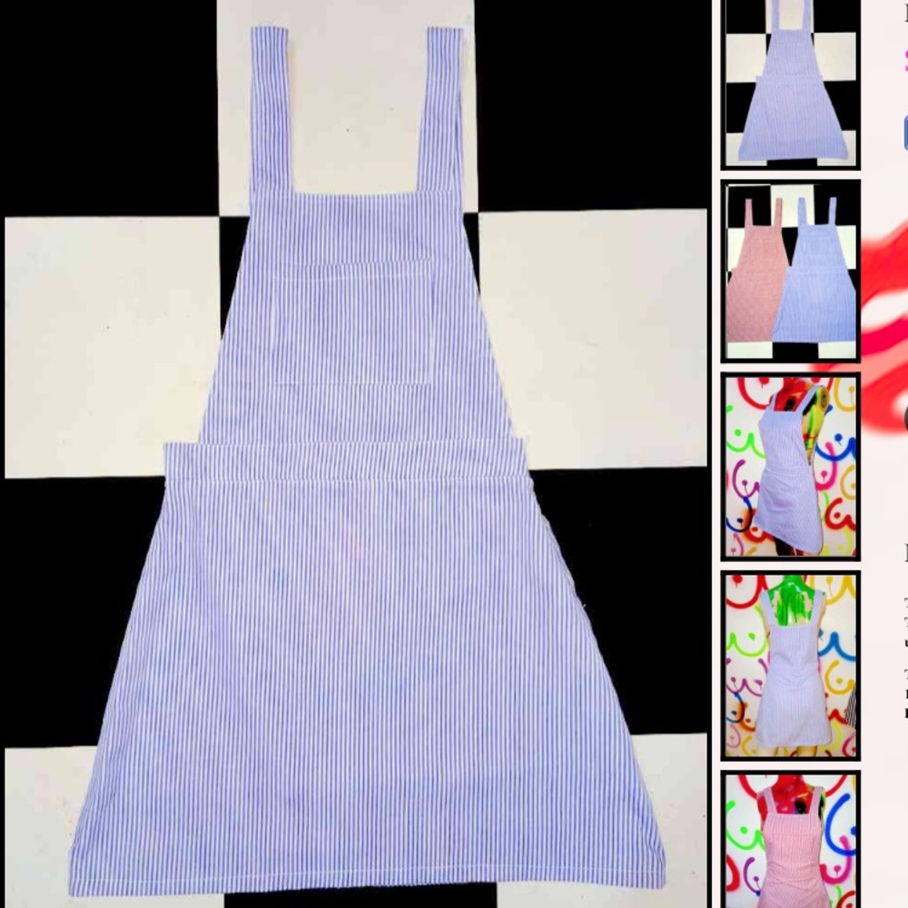 O-Mighty Pinstripe Dress