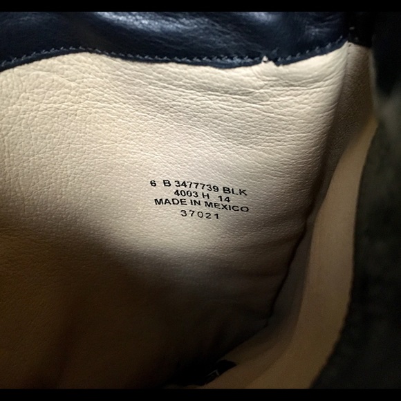 $498 FRYE Shirley Black Leather Tall Riding Over The Knee OTK Cuff Flat Boot 6 B - Picture 7 of 8