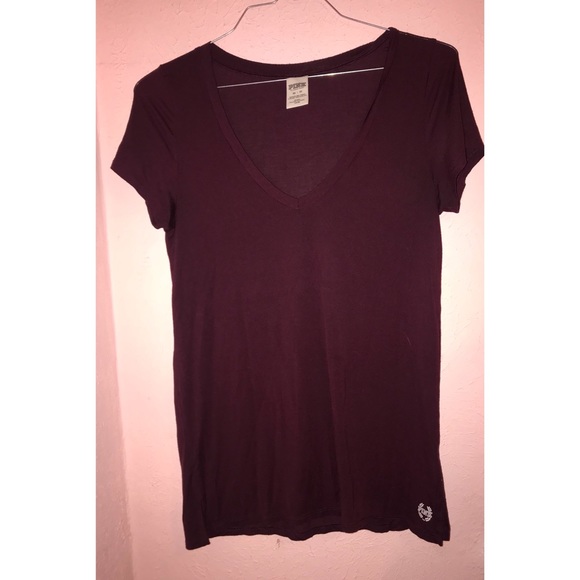 PINK Victoria's Secret Tops - PINK Super soft v neck