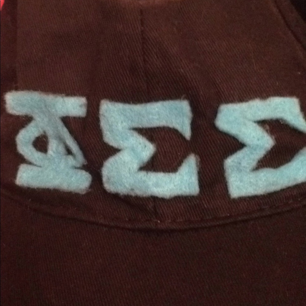 Phi Sig Baseball Hat w/ Felt Letters 🌼