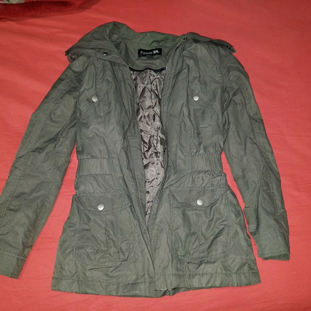 Forever 21 utility jacket