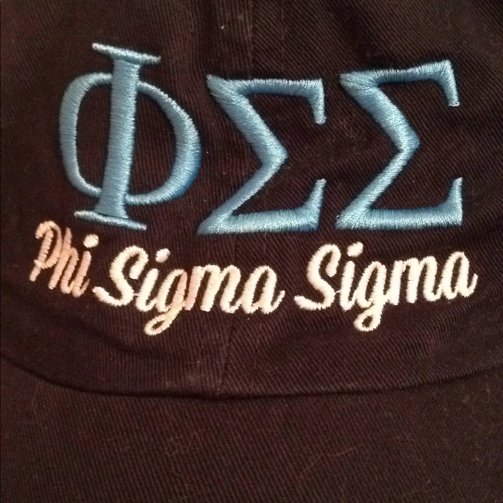 Embroidered Phi Sig Baseball Cap 🦋