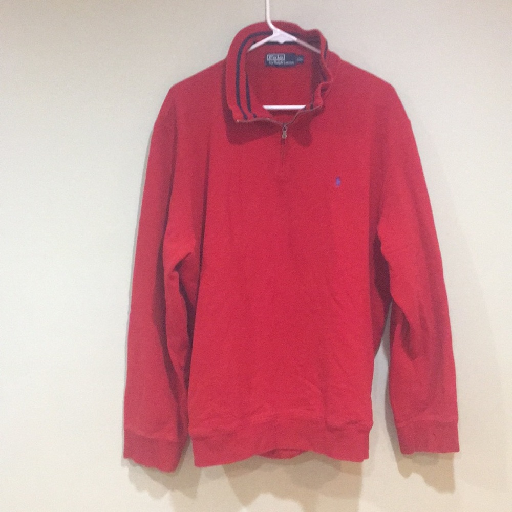 Polo by Ralph Lauren red quarter zipXXL