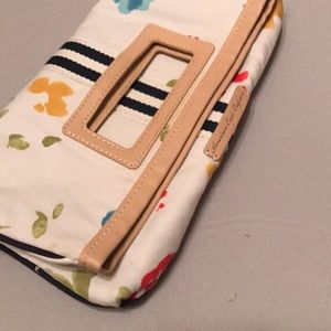 American Eagle Floral Clutch Purse