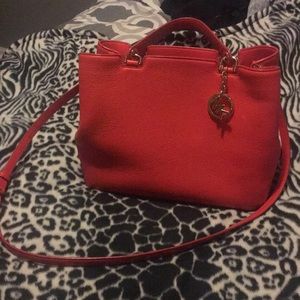 Red Michael Kors bag