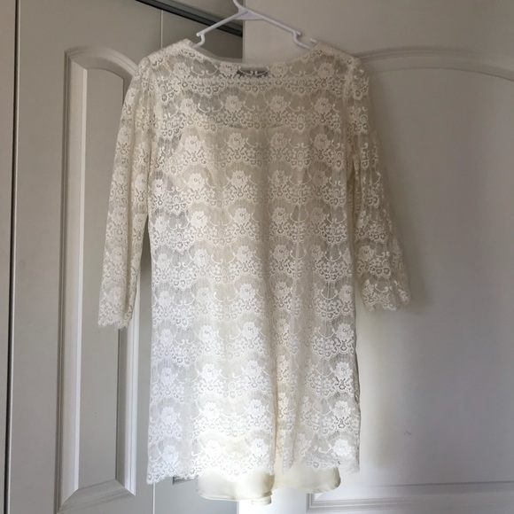 Ivory Lace Dress - Picture 2 of 2
