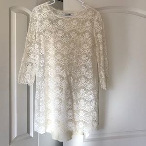 Ivory Lace Dress