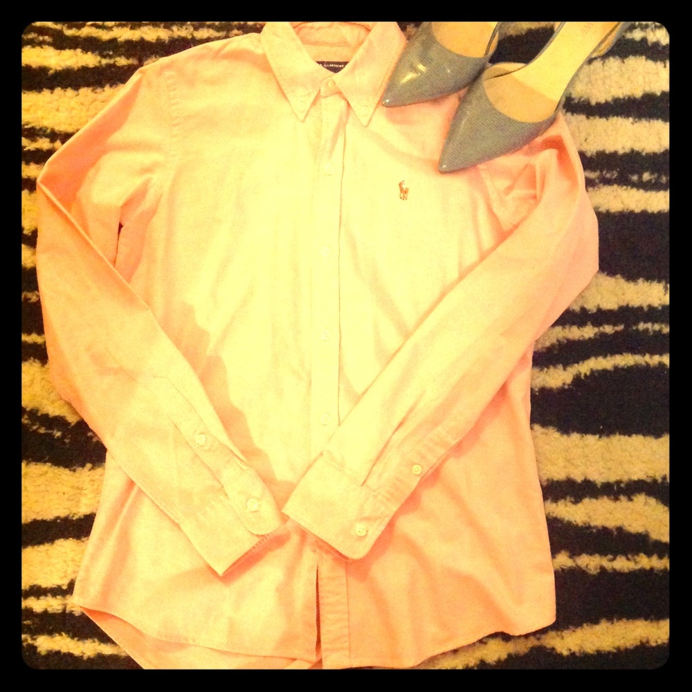 Ralph Lauren Pink slim fit shirt