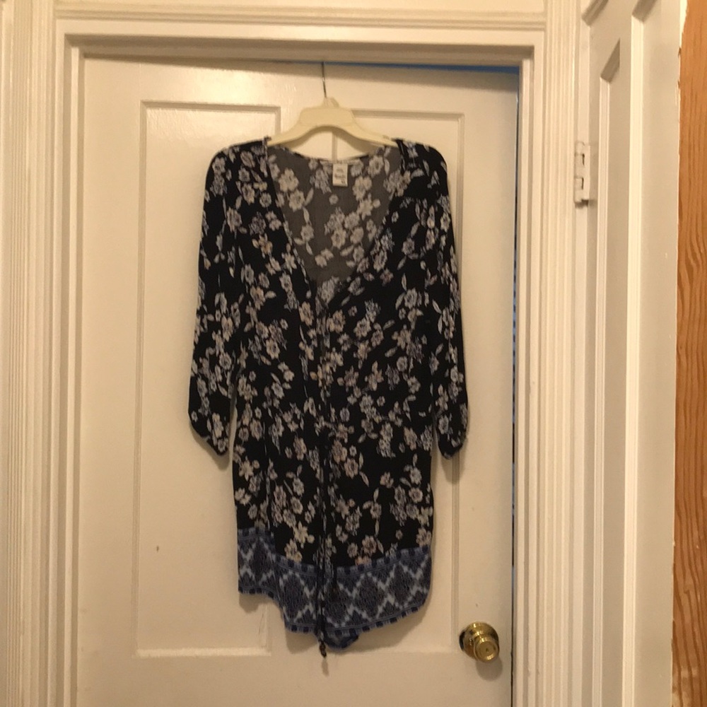 American Rag Floral Romper