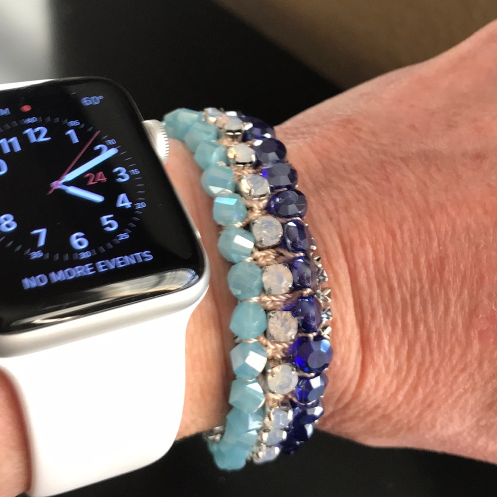 Blue bracelet