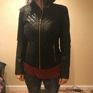 🎉Black Friday $80🎉Cole Haan Black Leather Jacket