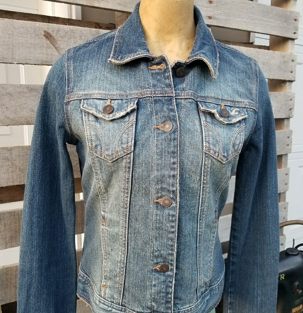 Hollister HCO denim jean jacket