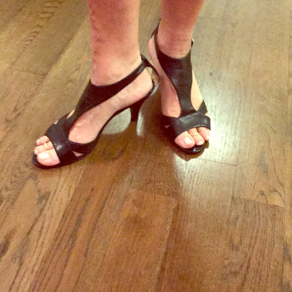 Nine West Black Sandals