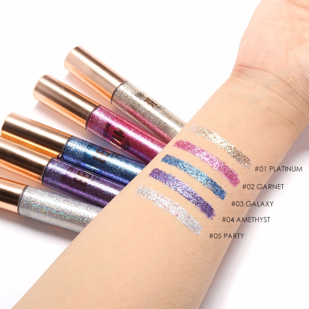 Focallure Glitter Gel Eyeliner #01 - Picture 4 of 5
