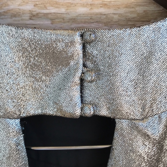 ❌SOLD❌NWT Nicole Miller Metallic Party Dress - Picture 5 of 8