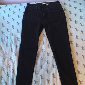 Levi’s, 535, super skinny, 26x30, black