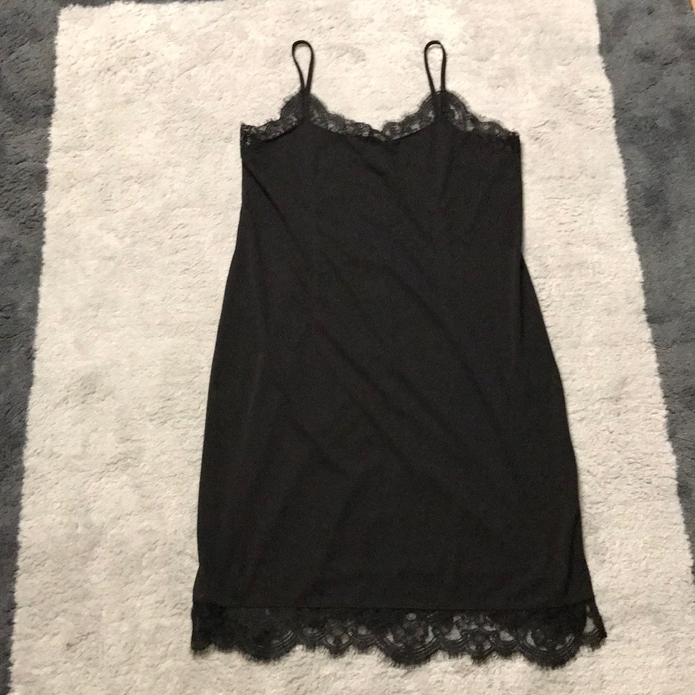 H&M slip lace dress