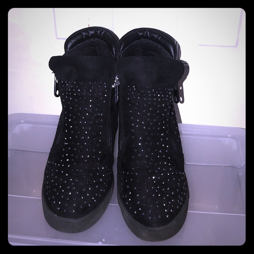 Shiekh Exclusive Wedge Sneakers Size 10