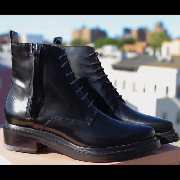 Acne black Linden boots. - Picture 2 of 3