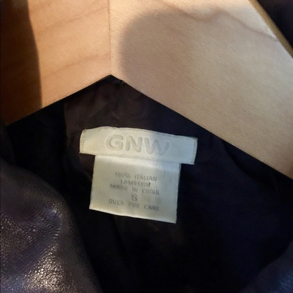 GNW 100% Italian lambskin jacket, women's small - Picture 2 of 2