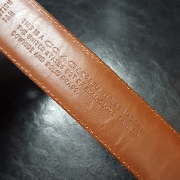Coach Leather Belt main image 5