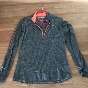 Nike quarter zip dri-fit top