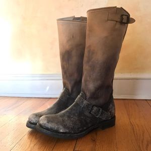 FRYE Veronica Slouch Stonewashed
