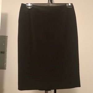 NWOT Ann Taylor Black Pencil Skirt Size 0